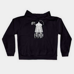 Super father #1 Kids Hoodie